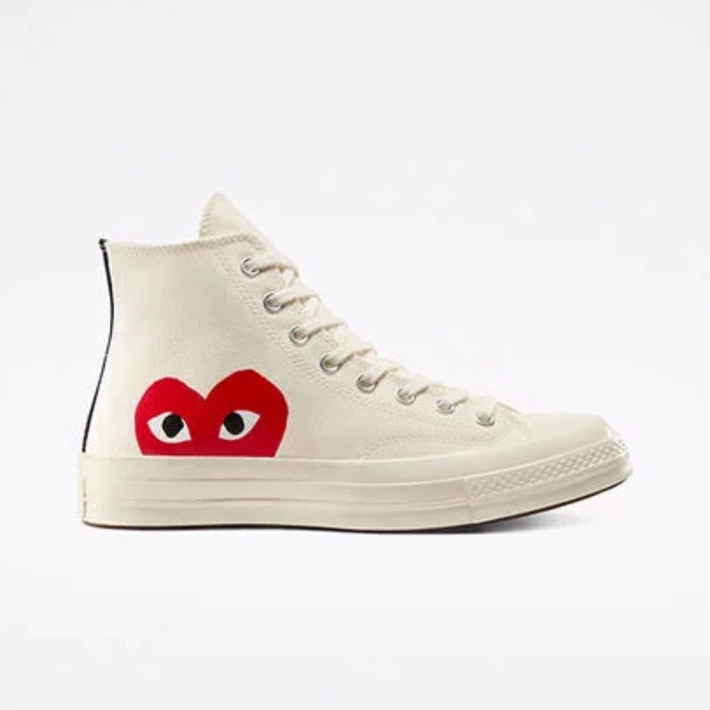 Limited Edition Converse x PLAY Comme des Garçons Chuck 70 High Top
